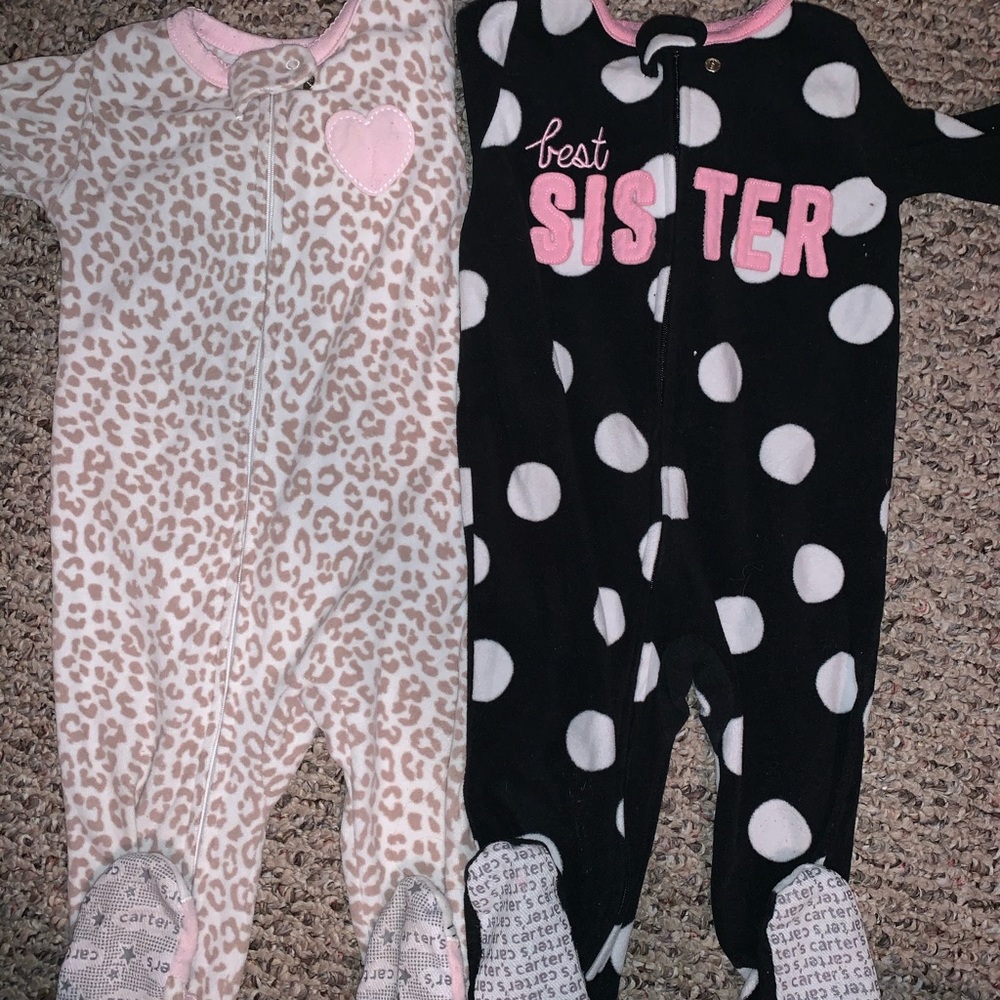 Baby girl sleepers